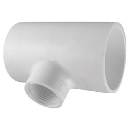 Pinpoint Charlotte Pipe &amp; Foundry PVC024013200 Schedule 40 PVC Reducing Tee 1 x 1 x 0.5 in. FPT, 25PK PI2512808